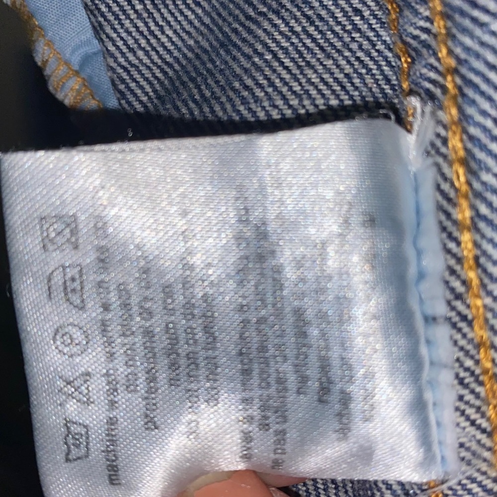 Pink Dolphin Men’s or women’s Jean jacket Size Med - Picture 8 of 12